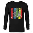 thumbnail image 1 of Marvel Studios WandaVision Logo TV Toon B&W Disney+ - Long Sleeve T-Shirt for Men - Customized-Black, 1 of 5