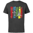 thumbnail image 1 of Marvel Studios WandaVision Logo TV Toon B&W Disney+ - Short Sleeve Cotton T-Shirt for Adults - Customized-Charcoal, 1 of 5