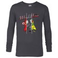 thumbnail image 1 of Marvel Studios WandaVision Logo Toon 1950s to 1990s Disney+ - Long Sleeve T-Shirt for Men - Customized-Charcoal Heather, 1 of 5