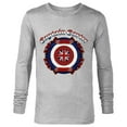 thumbnail image 1 of Marvel Studios What If...? Captain Carter Shield Vintage Art - Long Sleeve T-Shirt for Men - Customized-Athletic Heather, 1 of 5