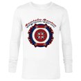 thumbnail image 1 of Marvel Studios What If...? Captain Carter Shield Vintage Art - Long Sleeve T-Shirt for Men - Customized-White, 1 of 5