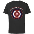 thumbnail image 1 of Marvel Studios What If...? Captain Carter Shield Vintage Art - Short Sleeve Cotton T-Shirt for Adults - Customized-Black, 1 of 5