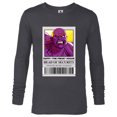 thumbnail image 1 of Marvel Studios What If...? Happy “The Freak” Hogan ID Card - Long Sleeve T-Shirt for Men - Customized-Charcoal Heather, 1 of 5