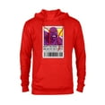 thumbnail image 1 of Marvel Studios What If...? Happy “The Freak” Hogan ID Card - Pullover Hoodie for Adults - Customized-Red Heather, 1 of 5