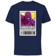thumbnail image 1 of Marvel Studios What If...? Happy “The Freak” Hogan ID Card - Short Sleeve Cotton T-Shirt for Adults - Customized-Navy, 1 of 5