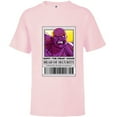 thumbnail image 1 of Marvel Studios What If...? Happy “The Freak” Hogan ID Card - Short Sleeve T-Shirt for Kids - Customized-Soft Pink, 1 of 5