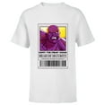 thumbnail image 1 of Marvel Studios What If...? Happy “The Freak” Hogan ID Card - Short Sleeve T-Shirt for Kids - Customized-White, 1 of 5