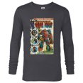thumbnail image 1 of Marvel Studios What If...? Sakaarian Iron Man & Gamora Comic - Long Sleeve T-Shirt for Men - Customized-Charcoal Heather, 1 of 5