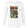 thumbnail image 1 of Marvel Studios What If...? Sakaarian Iron Man & Gamora Comic - Long Sleeve T-Shirt for Men - Customized-White, 1 of 5