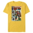 thumbnail image 1 of Marvel Studios What If...? Sakaarian Iron Man & Gamora Comic - Short Sleeve Blended T-Shirt for Adults - Customized-Yellow, 1 of 5