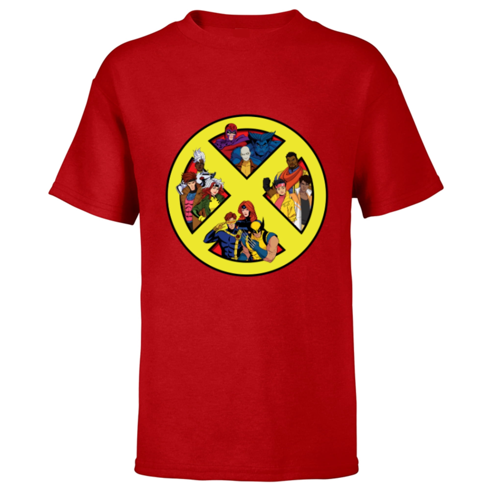 Camiseta Marvel Stack Logo Para Hombre - Algodón 100%, Licencia Oficial, Corte Clásico, Varios Talles