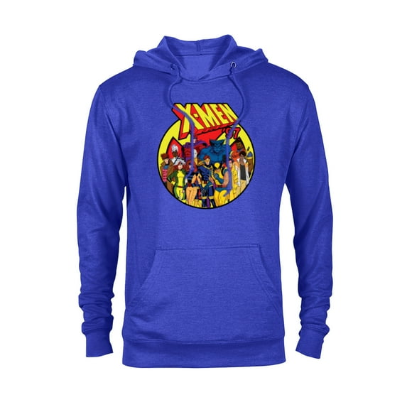 Marvel Studios X-Men ’97 Animated Series Team and Title Logo - Pullover Hoodie for Adults - Customized-Royal