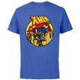 thumbnail image 1 of Marvel Studios X-Men ’97 Animated Series Team and Title Logo - Short Sleeve Cotton T-Shirt for Adults - Customized-Royal Heather, 1 of 5