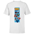 thumbnail image 1 of Marvel Studios X-Men ’97 Animated Series Vertical Box Team- Short Sleeve T-Shirt for Kids - Customized-White, 1 of 5