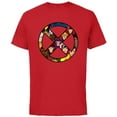 thumbnail image 1 of Marvel Studios X-Men ’97 Animated Series X-Circle Logo Team - Short Sleeve Cotton T-Shirt for Adults - Customized-Red, 1 of 5