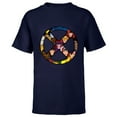 thumbnail image 1 of Marvel Studios X-Men ’97 Animated Series X-Circle Logo Team - Short Sleeve T-Shirt for Kids - Customized-Navy, 1 of 5