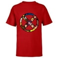 thumbnail image 1 of Marvel Studios X-Men ’97 Animated Series X-Circle Logo Team - Short Sleeve T-Shirt for Kids - Customized-Red, 1 of 5