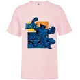 thumbnail image 1 of Marvel Studios X-Men ’97 Beast Logo Action Panels- Short Sleeve T-Shirt for Kids - Customized-Soft Pink, 1 of 5