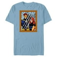 thumbnail image 1 of Marvel Studios X-Men ’97 Cyclops Jean Photo Wolverine Claws- Short Sleeve Blended T-Shirt for Adults - Customized-Ocean Blue, 1 of 5