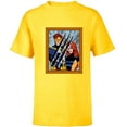 thumbnail image 1 of Marvel Studios X-Men ’97 Cyclops Jean Photo Wolverine Claws- Short Sleeve T-Shirt for Kids - Customized-Yellow, 1 of 5