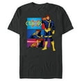 thumbnail image 1 of Marvel Studios X-Men ’97 Cyclops Optic Blast Action Panels- Short Sleeve Blended T-Shirt for Adults - Customized-Dark Heather, 1 of 5