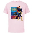 thumbnail image 1 of Marvel Studios X-Men ’97 Cyclops Optic Blast Action Panels- Short Sleeve Cotton T-Shirt for Adults - Customized-Soft Pink, 1 of 5