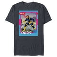 thumbnail image 1 of Marvel Studios X-Men ’97 Cyclops Retro Trading Card- Short Sleeve Blended T-Shirt for Adults - Customized-Navy Heather, 1 of 5
