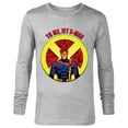 thumbnail image 1 of Marvel Studios X-Men ’97 Cyclops X-Logo To Me My X-Men- Long Sleeve T-Shirt for Men - Customized-Athletic Heather, 1 of 5