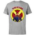 thumbnail image 1 of Marvel Studios X-Men ’97 Cyclops X-Logo To Me My X-Men- Short Sleeve Cotton T-Shirt for Adults - Customized-Athletic Heather, 1 of 5