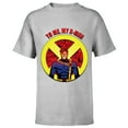 thumbnail image 1 of Marvel Studios X-Men ’97 Cyclops X-Logo To Me My X-Men- Short Sleeve T-Shirt for Kids - Customized-Athletic Heather, 1 of 5