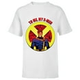 thumbnail image 1 of Marvel Studios X-Men ’97 Cyclops X-Logo To Me My X-Men- Short Sleeve T-Shirt for Kids - Customized-White, 1 of 5