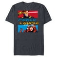 thumbnail image 1 of Marvel Studios X-Men ’97 Cyclops and Jean Grey Power Couple- Short Sleeve Blended T-Shirt for Adults - Customized-Navy Heather, 1 of 5