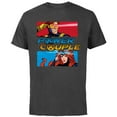 thumbnail image 1 of Marvel Studios X-Men ’97 Cyclops and Jean Grey Power Couple- Short Sleeve Cotton T-Shirt for Adults - Customized-Charcoal, 1 of 5