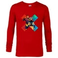 thumbnail image 1 of Marvel Studios X-Men ’97 Cyclops and Jean Grey X-Symbol- Long Sleeve T-Shirt for Men - Customized-New Red, 1 of 5