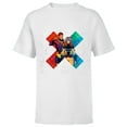 thumbnail image 1 of Marvel Studios X-Men ’97 Cyclops and Jean Grey X-Symbol- Short Sleeve T-Shirt for Kids - Customized-White, 1 of 5