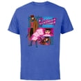 thumbnail image 1 of Marvel Studios X-Men ’97 Gambit Card Throw Action Panels- Short Sleeve Cotton T-Shirt for Adults - Customized-Royal Heather, 1 of 5