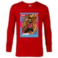 thumbnail image 1 of Marvel Studios X-Men ’97 Gambit Retro Trading Card- Long Sleeve T-Shirt for Men - Customized-New Red, 1 of 5