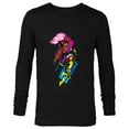 thumbnail image 1 of Marvel Studios X-Men ’97 Gambit and Rogue Super Hero Team-Up- Long Sleeve T-Shirt for Men - Customized-Black, 1 of 5