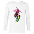 thumbnail image 1 of Marvel Studios X-Men ’97 Gambit and Rogue Super Hero Team-Up- Long Sleeve T-Shirt for Men - Customized-White, 1 of 5