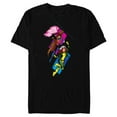 thumbnail image 1 of Marvel Studios X-Men ’97 Gambit and Rogue Super Hero Team-Up- Short Sleeve Blended T-Shirt for Adults - Customized-Black, 1 of 5