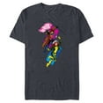 thumbnail image 1 of Marvel Studios X-Men ’97 Gambit and Rogue Super Hero Team-Up- Short Sleeve Blended T-Shirt for Adults - Customized-Navy Heather, 1 of 5