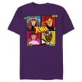 thumbnail image 1 of Marvel Studios X-Men ’97 Jean Grey Cyclops Gambit Storm Logo- Short Sleeve Blended T-Shirt for Adults - Customized-Purple, 1 of 5