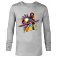 thumbnail image 1 of Marvel Studios X-Men ’97 Jubilee Sentinel Terminate Mutant- Long Sleeve T-Shirt for Men - Customized-Athletic Heather, 1 of 5
