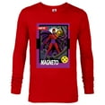 thumbnail image 1 of Marvel Studios X-Men ’97 Magneto Retro Trading Card- Long Sleeve T-Shirt for Men - Customized-New Red, 1 of 5