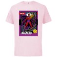 thumbnail image 1 of Marvel Studios X-Men ’97 Magneto Retro Trading Card- Short Sleeve Cotton T-Shirt for Adults - Customized-Soft Pink, 1 of 5