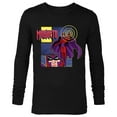 thumbnail image 1 of Marvel Studios X-Men ’97 Magneto Super Villain and Logo- Long Sleeve T-Shirt for Men - Customized-Black, 1 of 5
