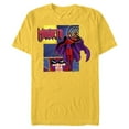 thumbnail image 1 of Marvel Studios X-Men ’97 Magneto Super Villain and Logo- Short Sleeve Blended T-Shirt for Adults - Customized-Yellow, 1 of 5