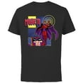 thumbnail image 1 of Marvel Studios X-Men ’97 Magneto Super Villain and Logo- Short Sleeve Cotton T-Shirt for Adults - Customized-Black, 1 of 5