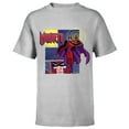 thumbnail image 1 of Marvel Studios X-Men ’97 Magneto Super Villain and Logo- Short Sleeve T-Shirt for Kids - Customized-Athletic Heather, 1 of 5
