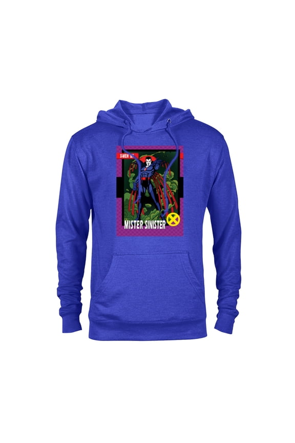 Studios X-Men ’97 Mister Sinister Retro Trading Card- Pullover Hoodie for Adults - Customized-Royal